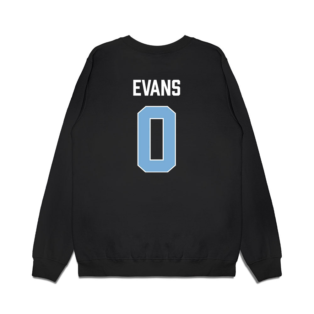 UNC - NCAA Men's Basketball : Kyan Evans - Vintage Shersey Premium Crewneck Sweatshirt-1