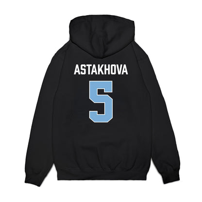 UNC - NCAA Women's Basketball : Liza Astakhova - Vintage Shersey Premium Hooded Sweatshirt-1