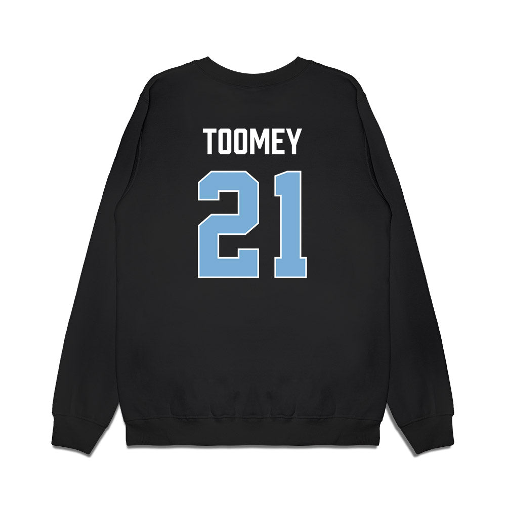 UNC - NCAA Women's Basketball : Ciera Toomey - Vintage Shersey Premium Crewneck Sweatshirt-1