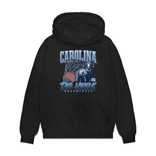 UNC - NCAA Men's Basketball : Angelo Brizzi - Vintage Shersey Premium Hooded Sweatshirt-0
