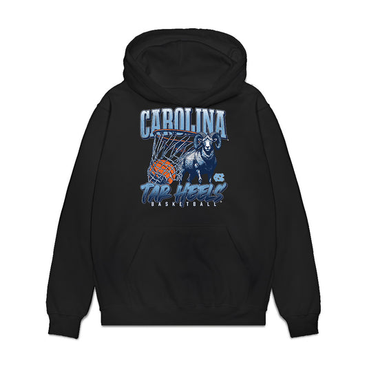 UNC - NCAA Men's Basketball : Alexandros Samodurov - Vintage Shersey Premium Hooded Sweatshirt-0