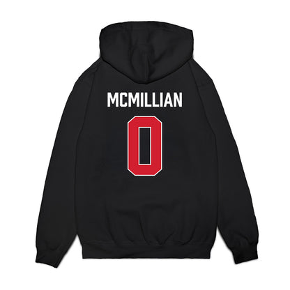 Texas Tech - NCAA Men's Basketball : Chance McMillian - Vintage Basketball Premium Hooded Sweatshirt-1