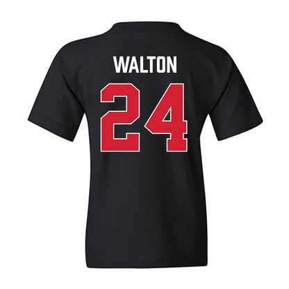 Texas Tech - NCAA Men's Basketball : Kerwin Walton - Vintage Basketball Youth T-Shirt-1