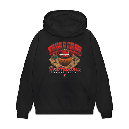 Texas Tech - NCAA Women's Basketball : Bailey Maupin - Vintage Basketball Premium Hooded Sweatshirt-0