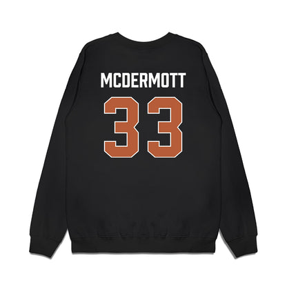 Texas - NCAA Men's Basketball : Anthon McDermott - Vintage Basketball Premium Crewneck Sweatshirt-1