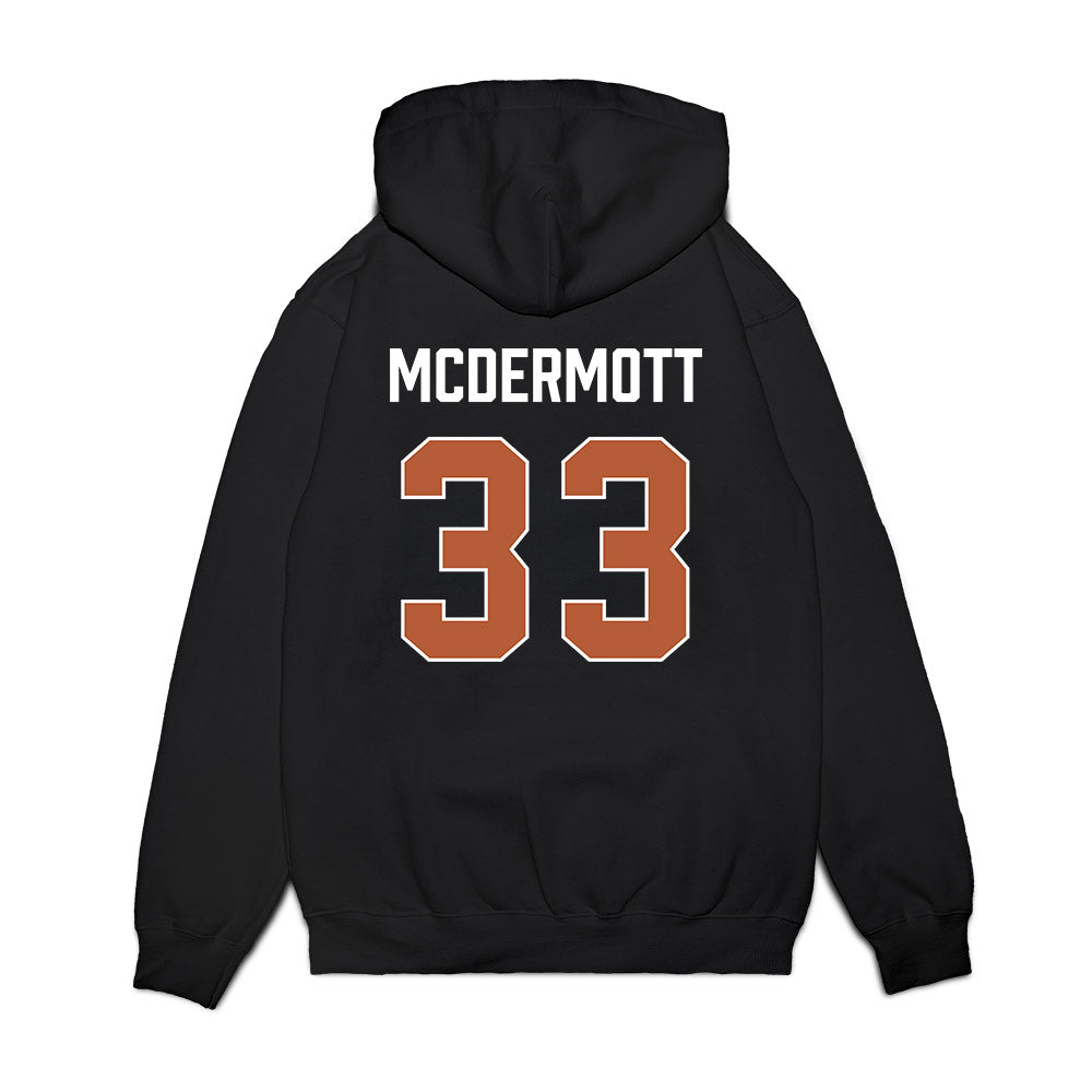 Texas - NCAA Men's Basketball : Anthon McDermott - Vintage Basketball Premium Hooded Sweatshirt-1