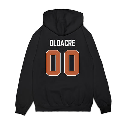 Texas - NCAA Women's Basketball : Kyla Oldacre - Vintage Basketball Premium Hooded Sweatshirt-1