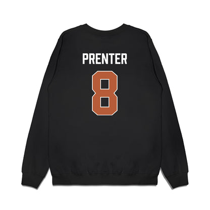 Texas - NCAA Women's Basketball : Grace Prenter - Vintage Basketball Premium Crewneck Sweatshirt-1