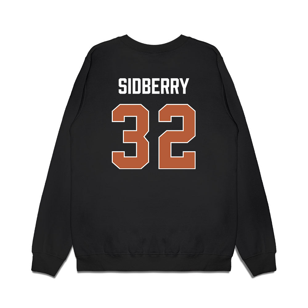 Texas - NCAA Women's Basketball : Teya Sidberry - Vintage Basketball Premium Crewneck Sweatshirt-1