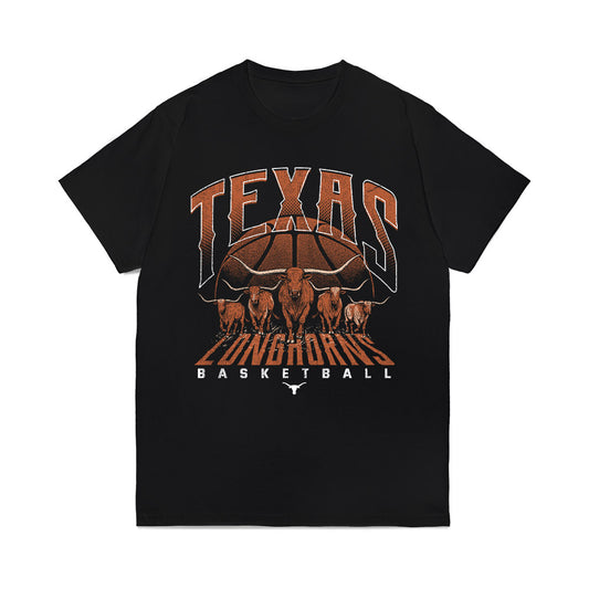 Texas - NCAA Women's Basketball : Amalia Holguin - Vintage Basketball Comfort Colors T-Shirt-0