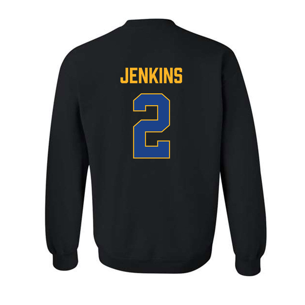 Pittsburgh - NCAA Women's Basketball : Amiya Jenkins - Vintage Shersey Crewneck Sweatshirt-1