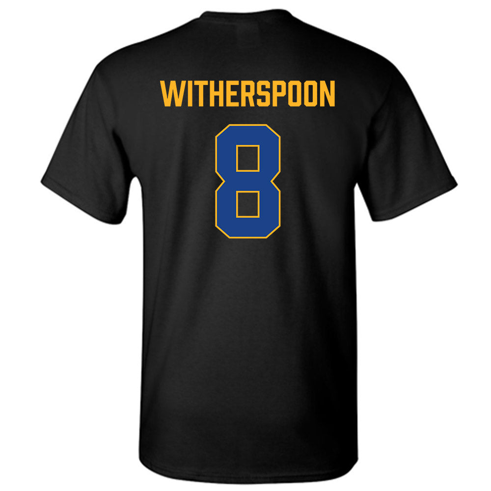 Pittsburgh - NCAA Men's Basketball : Omari Witherspoon - Vintage Shersey T-Shirt-1