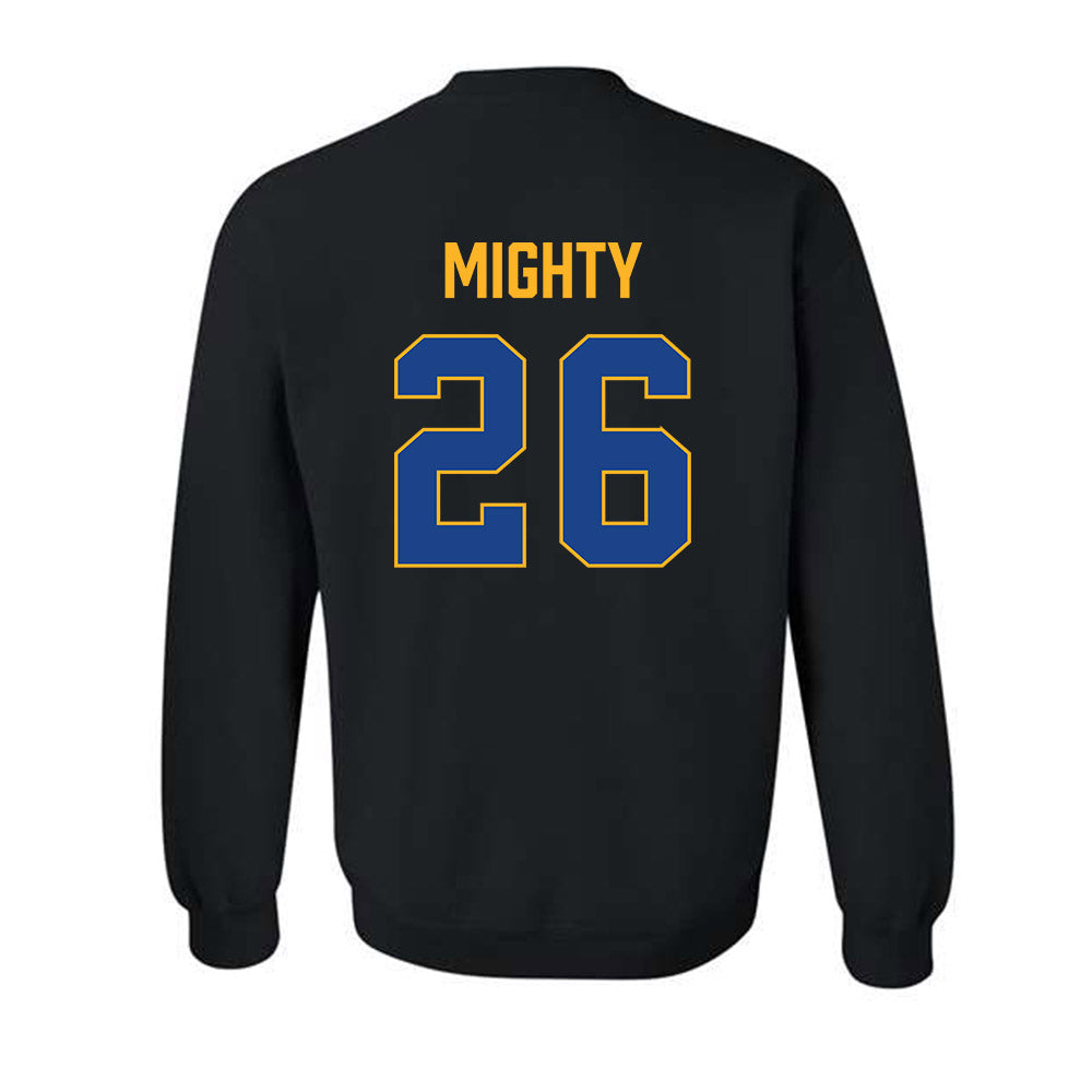Pittsburgh - NCAA Men's Basketball : Armani Mighty - Vintage Shersey Crewneck Sweatshirt-1