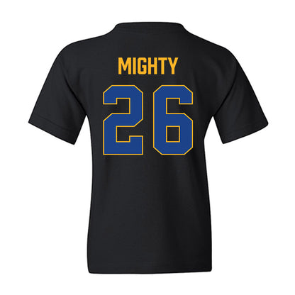 Pittsburgh - NCAA Men's Basketball : Armani Mighty - Vintage Shersey Youth T-Shirt-1