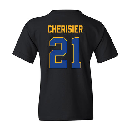 Pittsburgh - NCAA Women's Basketball : Andea Cherisier - Vintage Shersey Youth T-Shirt-1