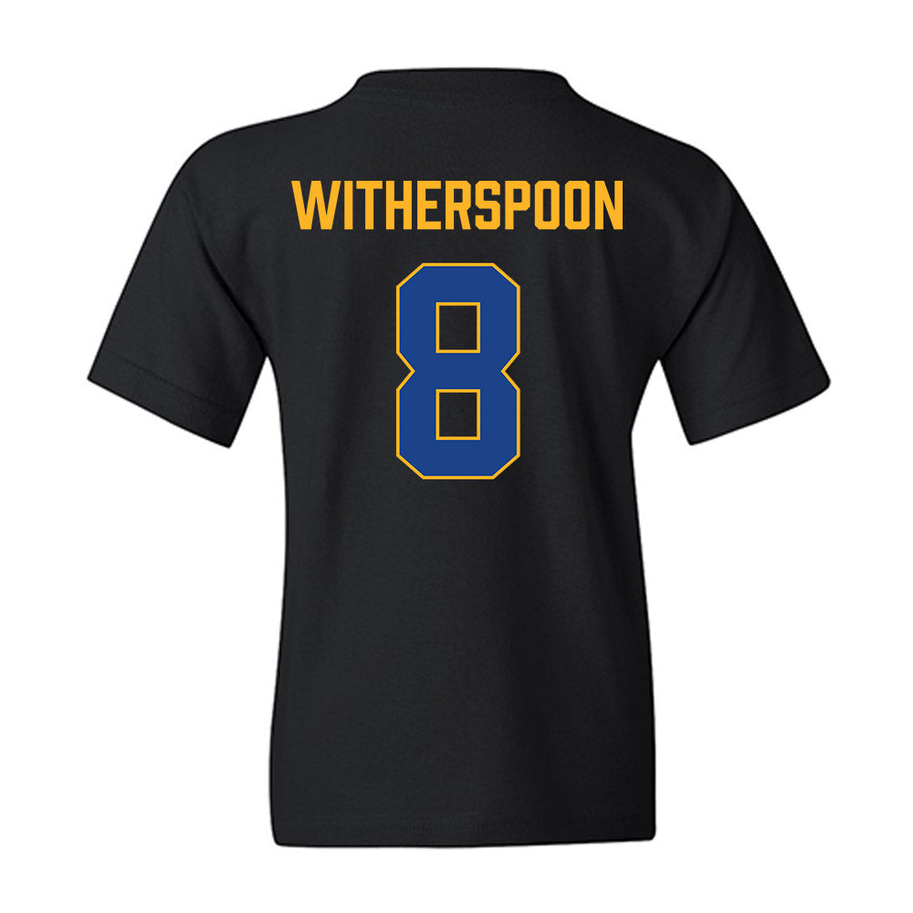 Pittsburgh - NCAA Men's Basketball : Omari Witherspoon - Vintage Shersey Youth T-Shirt-1