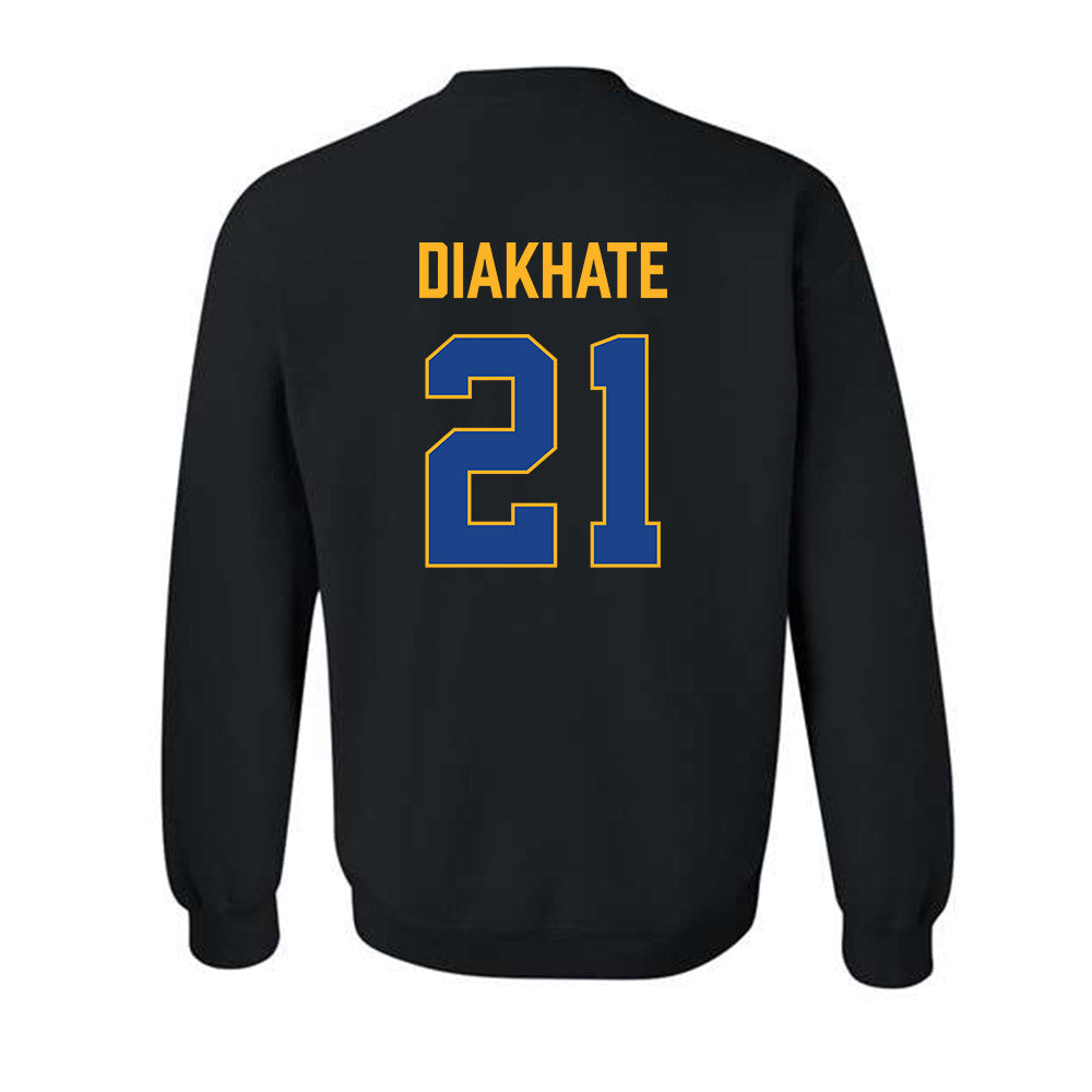 Pittsburgh - NCAA Women's Basketball : Fatima Diakhate - Vintage Shersey Crewneck Sweatshirt-1