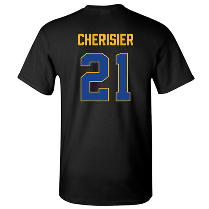 Pittsburgh - NCAA Women's Basketball : Andea Cherisier - Vintage Shersey T-Shirt-1