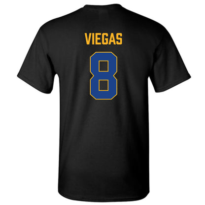 Pittsburgh - NCAA Women's Basketball : Carla Viegas - Vintage Shersey T-Shirt-1