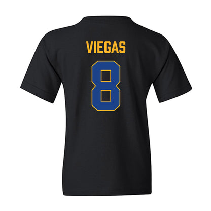 Pittsburgh - NCAA Women's Basketball : Carla Viegas - Vintage Shersey Youth T-Shirt-1
