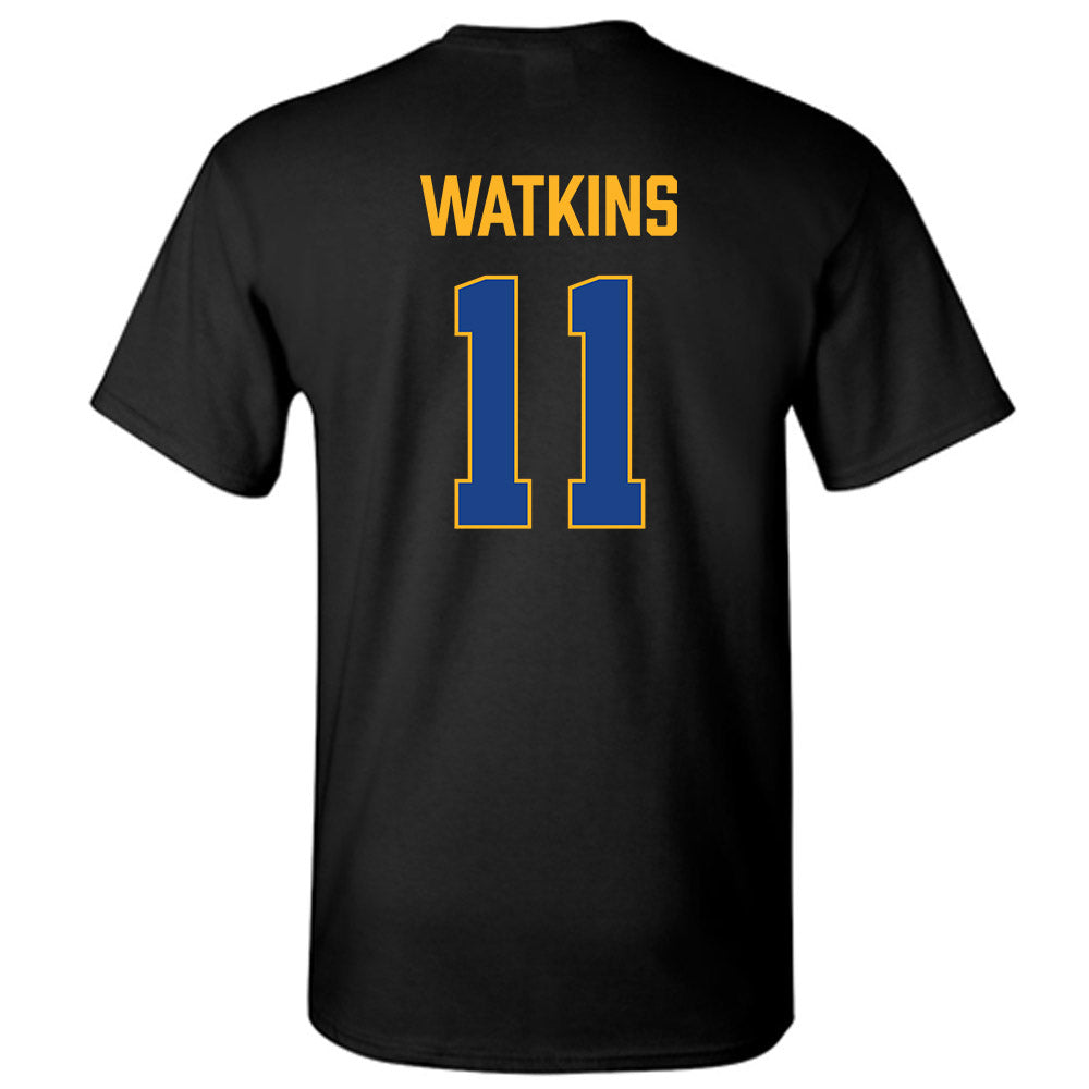 Pittsburgh - NCAA Women's Basketball : Avery Watkins - Vintage Shersey T-Shirt-1