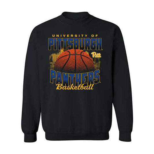 Pittsburgh - NCAA Men's Basketball : Omari Witherspoon - Vintage Shersey Crewneck Sweatshirt-0