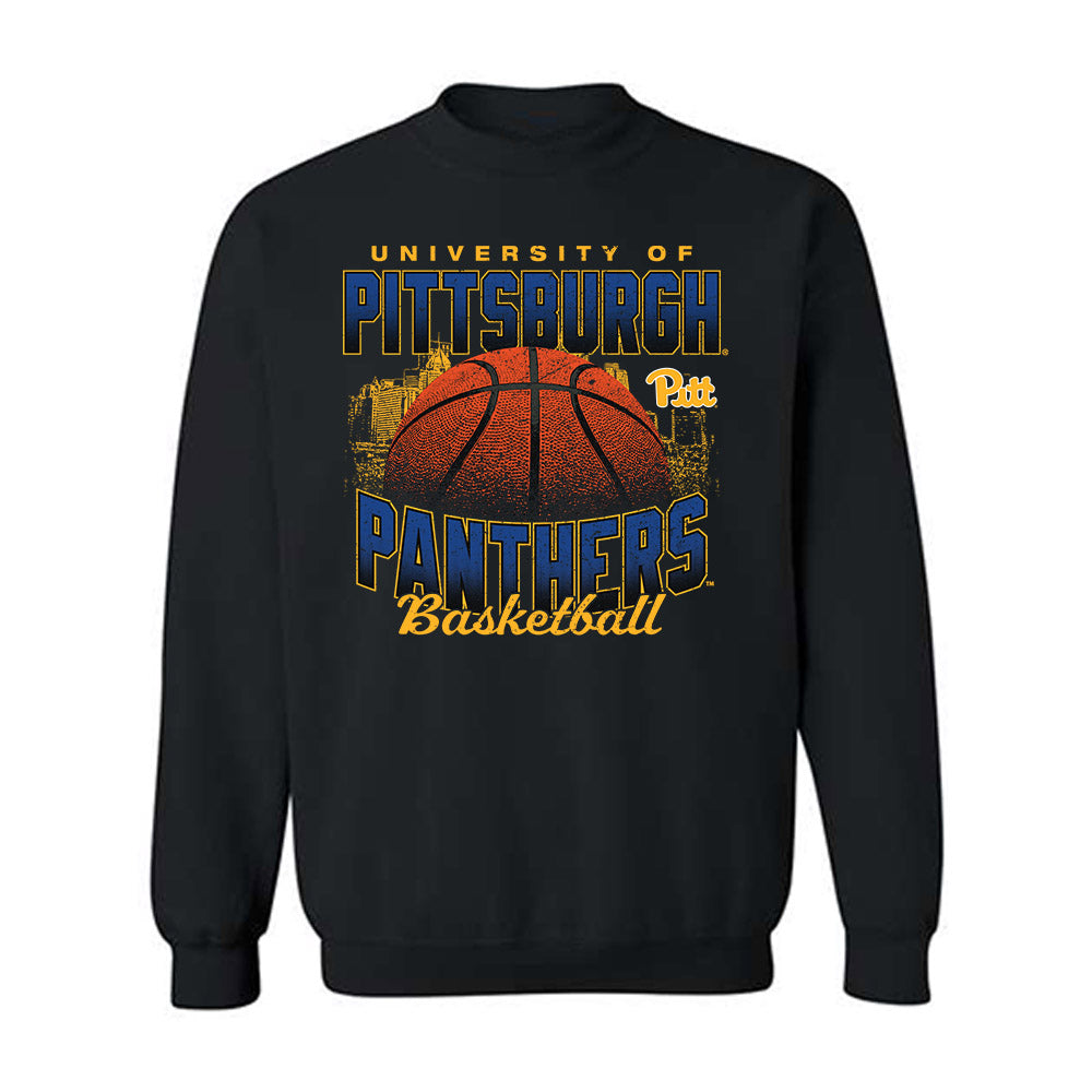 Pittsburgh - NCAA Men's Basketball : Cameron Corhen - Vintage Shersey Crewneck Sweatshirt-0