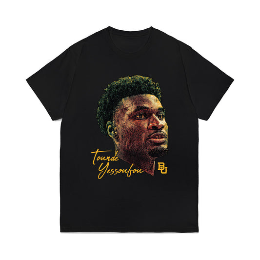 Baylor - NCAA Men's Basketball : Tounde Yessoufou - Graphic Comfort Colors T-Shirt-0