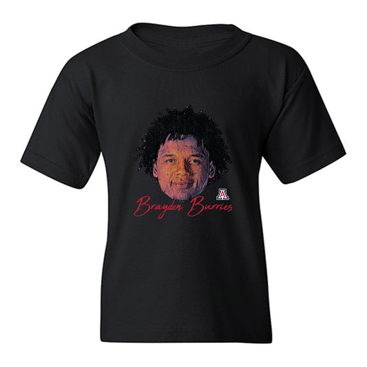 Arizona - NCAA Men's Basketball : Brayden Burries - Graphic Youth T-Shirt-0
