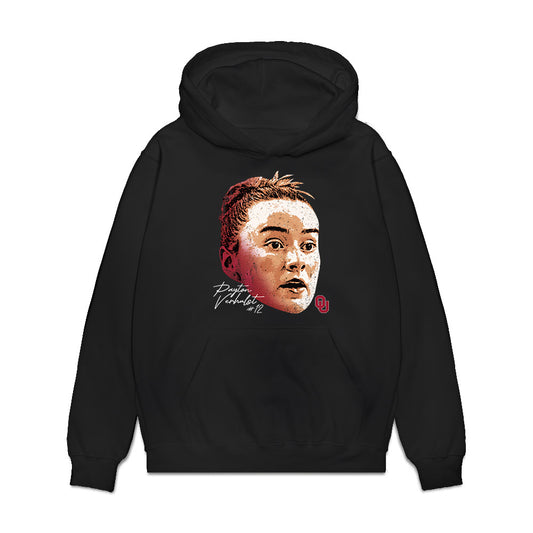 Oklahoma - NCAA Women's Basketball : Payton Verhulst - Graphic Premium Hooded Sweatshirt-0