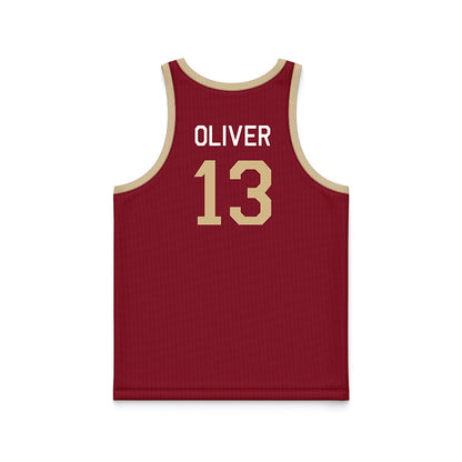 Boston College - NCAA Women's Basketball : Grace Oliver - Hardwood Reissue Basketball Jersey-1