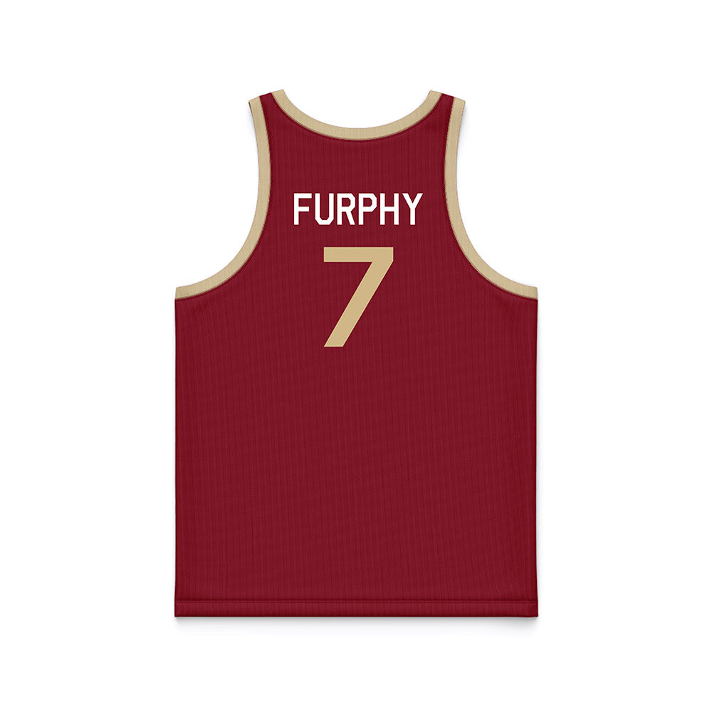 Boston College - NCAA Men's Basketball : Jacob Furphy - Hardwood Reissue Basketball Jersey-1