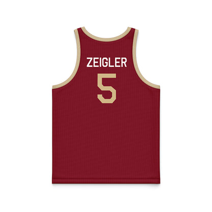 Boston College - NCAA Men's Basketball : Armoni Zeigler - Hardwood Reissue Basketball Jersey-1