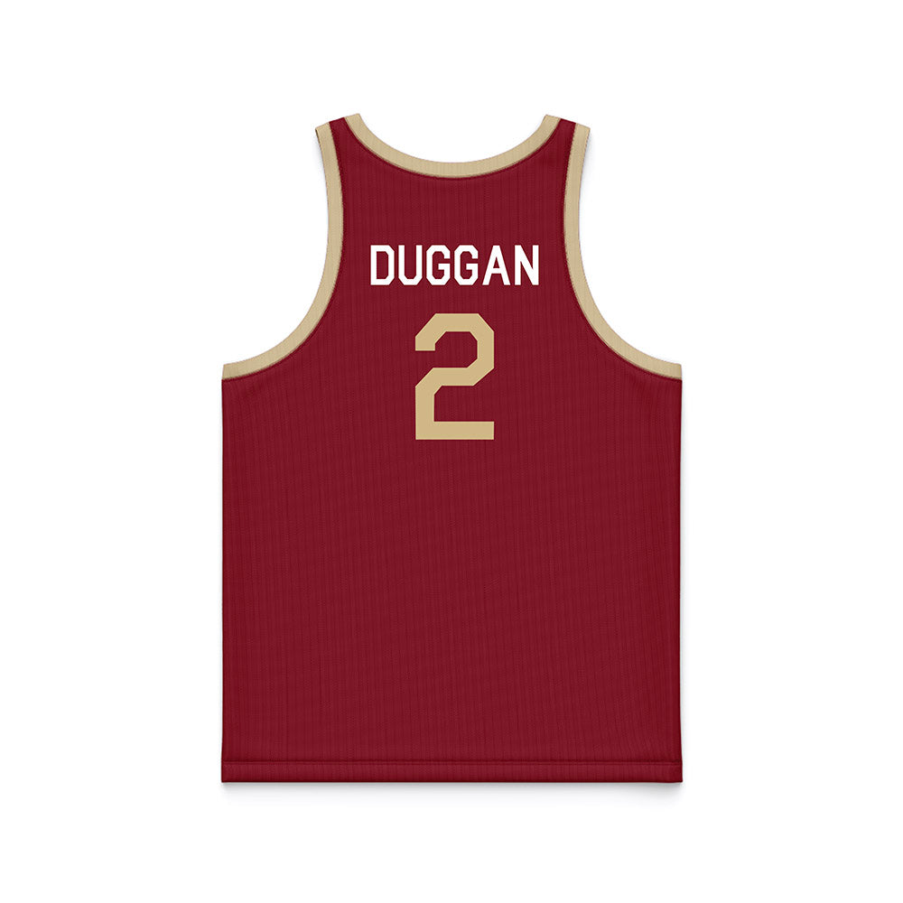 Boston College - NCAA Men's Basketball : Colby Duggan - Hardwood Reissue Basketball Jersey-1