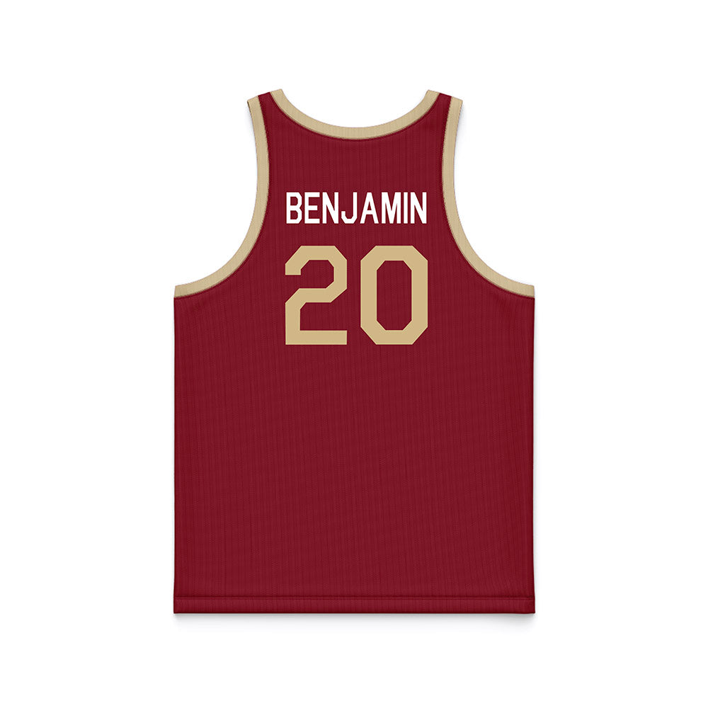 Boston College - NCAA Men's Basketball : Brandon Benjamin - Hardwood Reissue Basketball Jersey-1