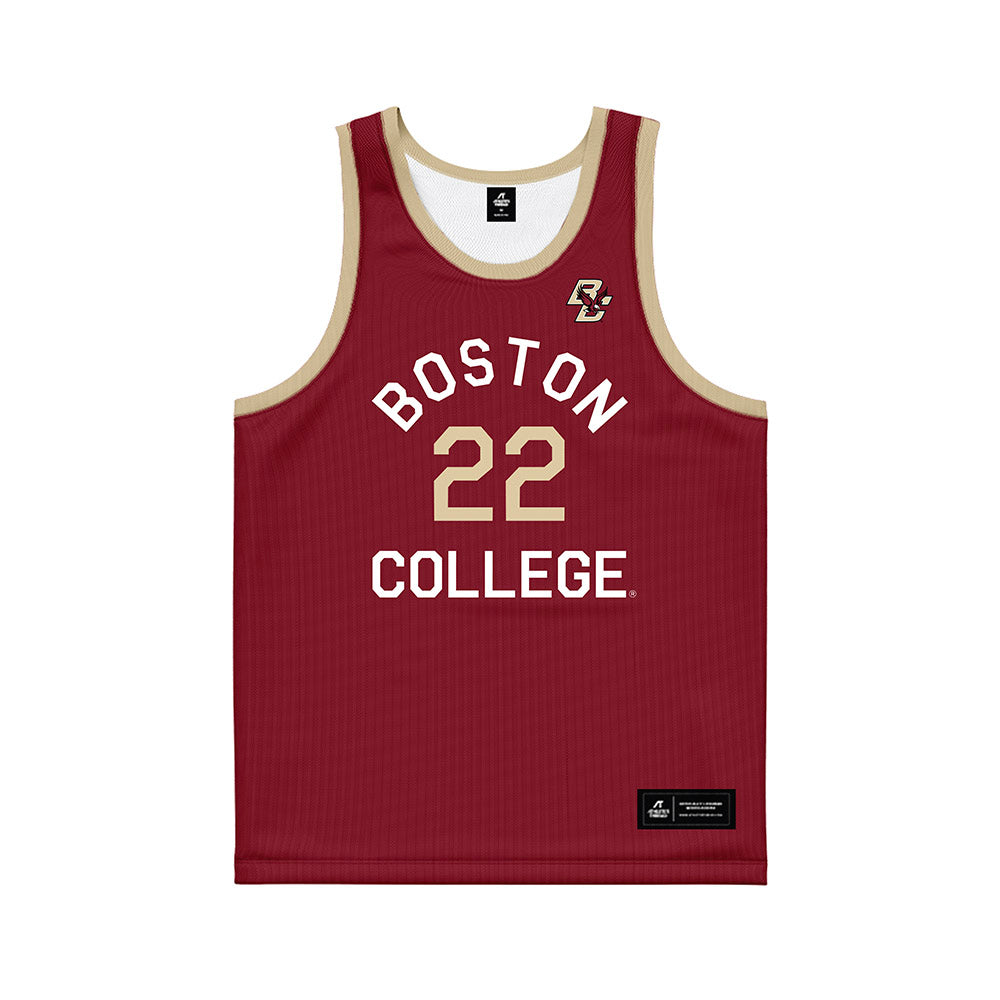 Boston College - NCAA Men's Basketball : Jack Bailey - Hardwood Reissue Basketball Jersey-0