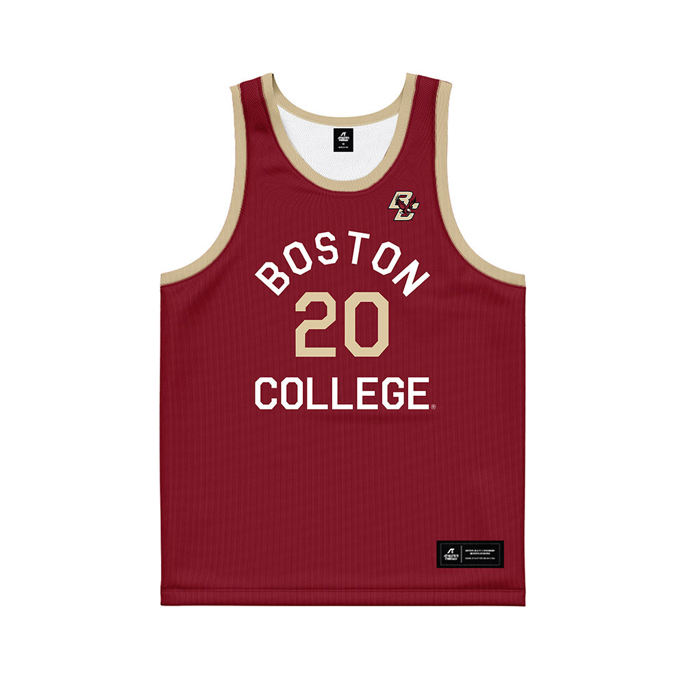 Boston College - NCAA Men's Basketball : Brandon Benjamin - Hardwood Reissue Basketball Jersey-0