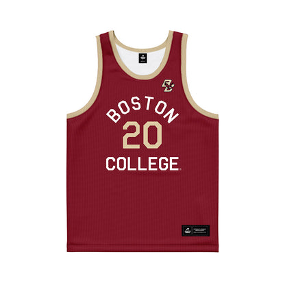 Boston College - NCAA Men's Basketball : Brandon Benjamin - Hardwood Reissue Basketball Jersey-0