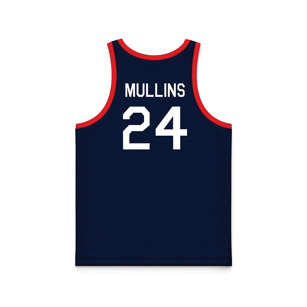 UConn - NCAA Men's Basketball : Braylon Mullins - Hardwood Reissue Basketball Jersey-1
