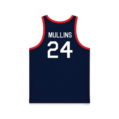 UConn - NCAA Men's Basketball : Braylon Mullins - Hardwood Reissue Basketball Jersey-1
