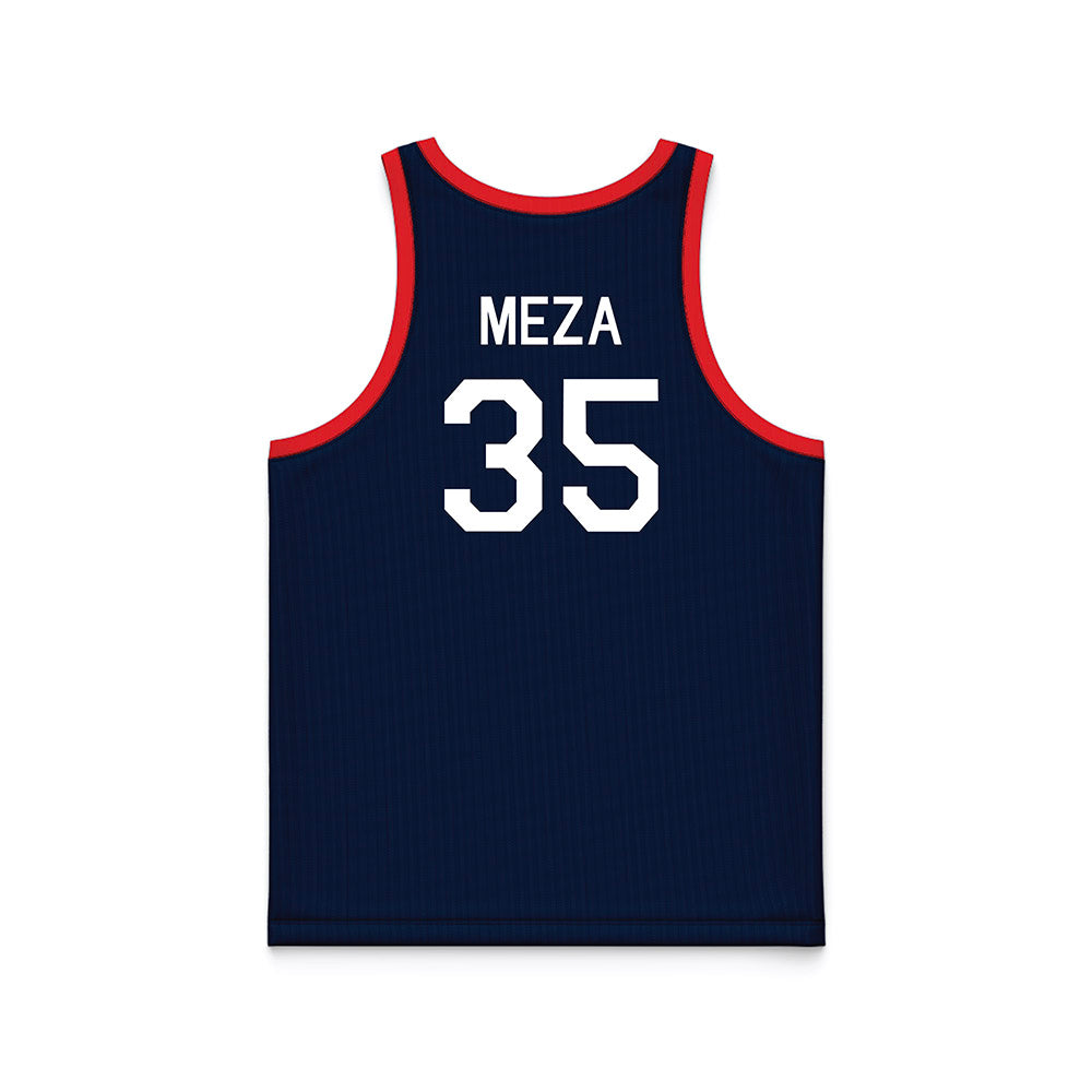 UConn - NCAA Women's Basketball : Kaylee Meza - Hardwood Reissue Basketball Jersey-1