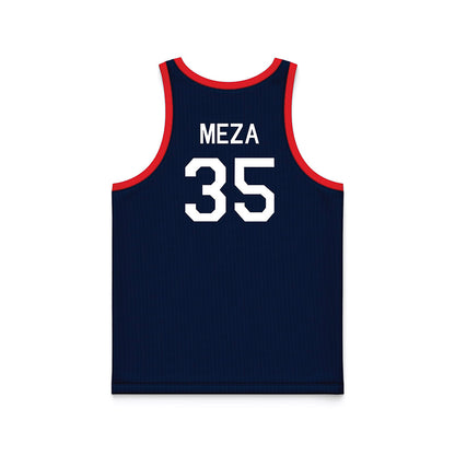 UConn - NCAA Women's Basketball : Kaylee Meza - Hardwood Reissue Basketball Jersey-1
