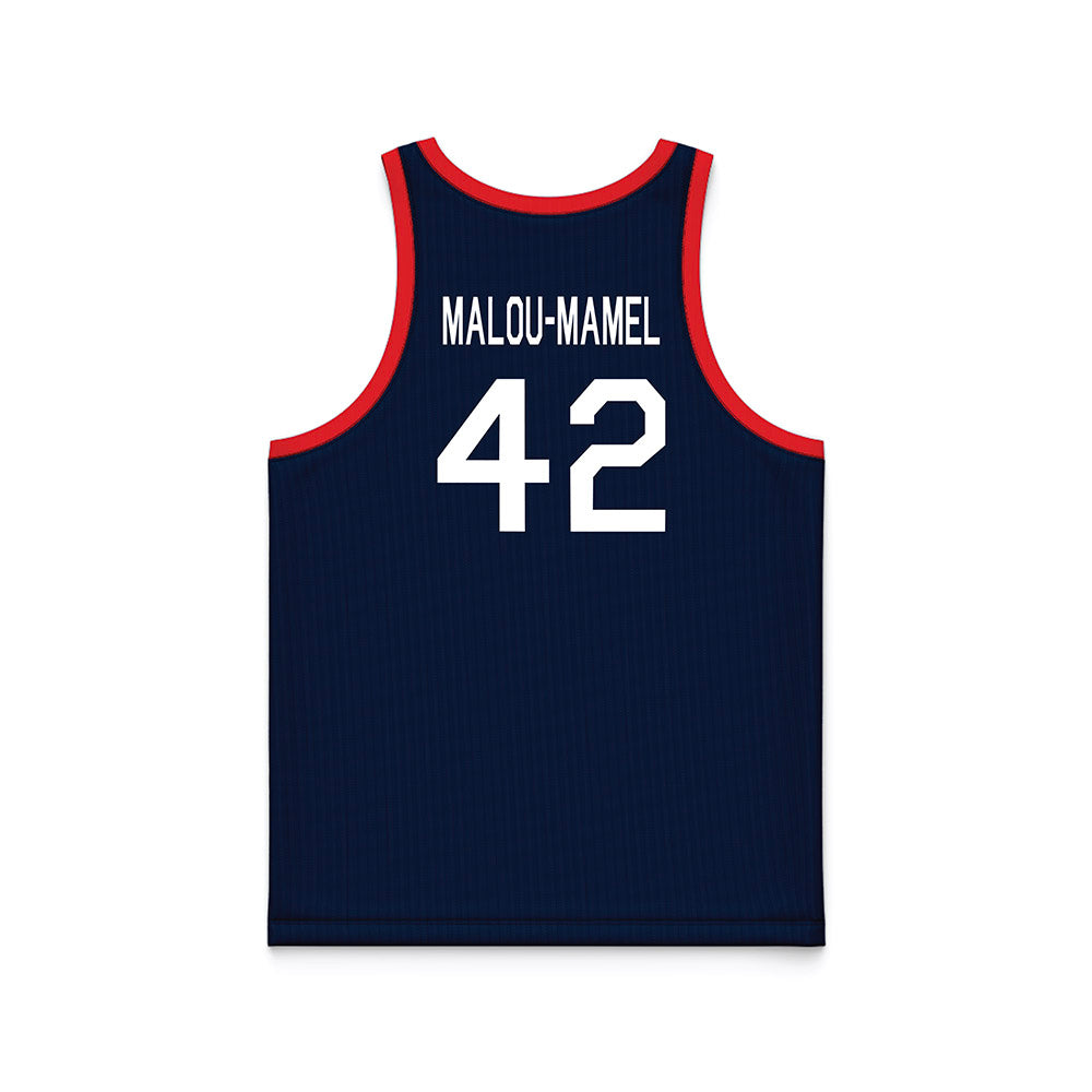 UConn - NCAA Women's Basketball : Gandy Malou-Mamel - Hardwood Reissue Basketball Jersey-1
