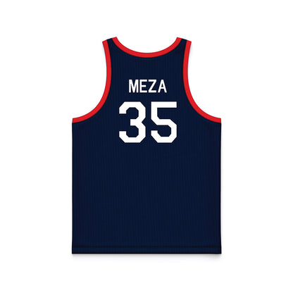 UConn - NCAA Women's Basketball : Kaylee Meza - Hardwood Reissue Basketball Jersey-1
