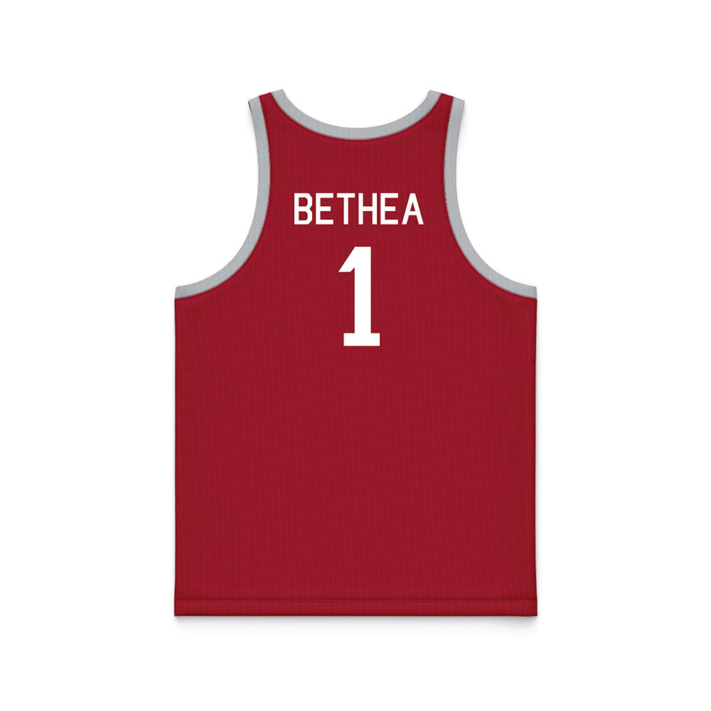 Alabama - NCAA Men's Basketball : Jalil Bethea - Hardwood Reissue Basketball Jersey-1