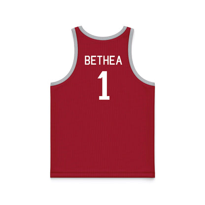 Alabama - NCAA Men's Basketball : Jalil Bethea - Hardwood Reissue Basketball Jersey-1