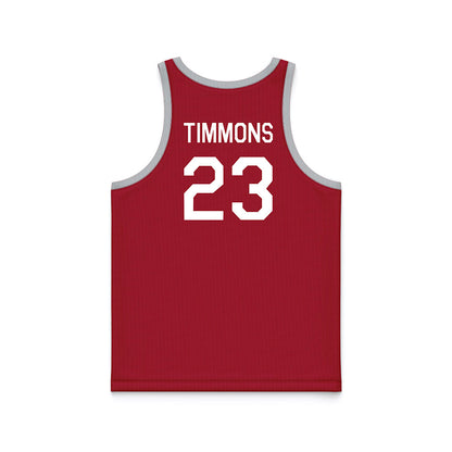 Alabama - NCAA Women's Basketball : Jessica Timmons - Hardwood Reissue Basketball Jersey-1