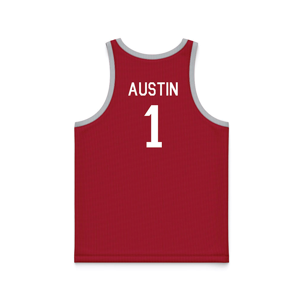 Alabama - NCAA Women's Basketball : Ace Austin - Hardwood Reissue Basketball Jersey-1