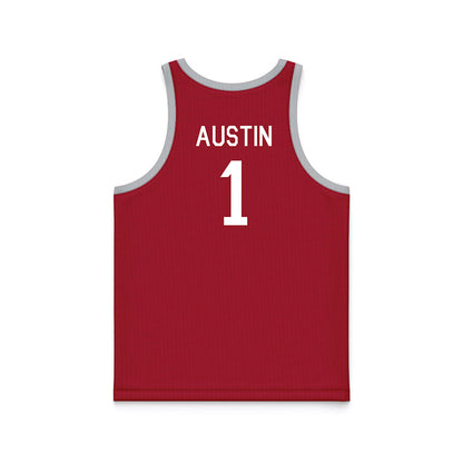 Alabama - NCAA Women's Basketball : Ace Austin - Hardwood Reissue Basketball Jersey-1