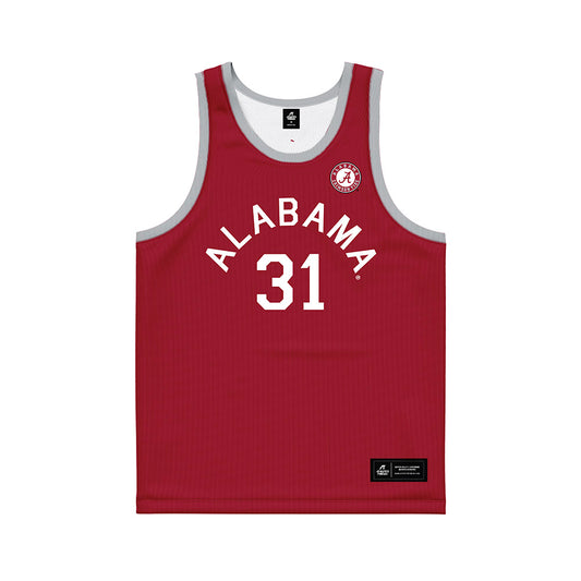 Alabama - NCAA Women's Basketball : Naomi Jones - Hardwood Reissue Basketball Jersey-0